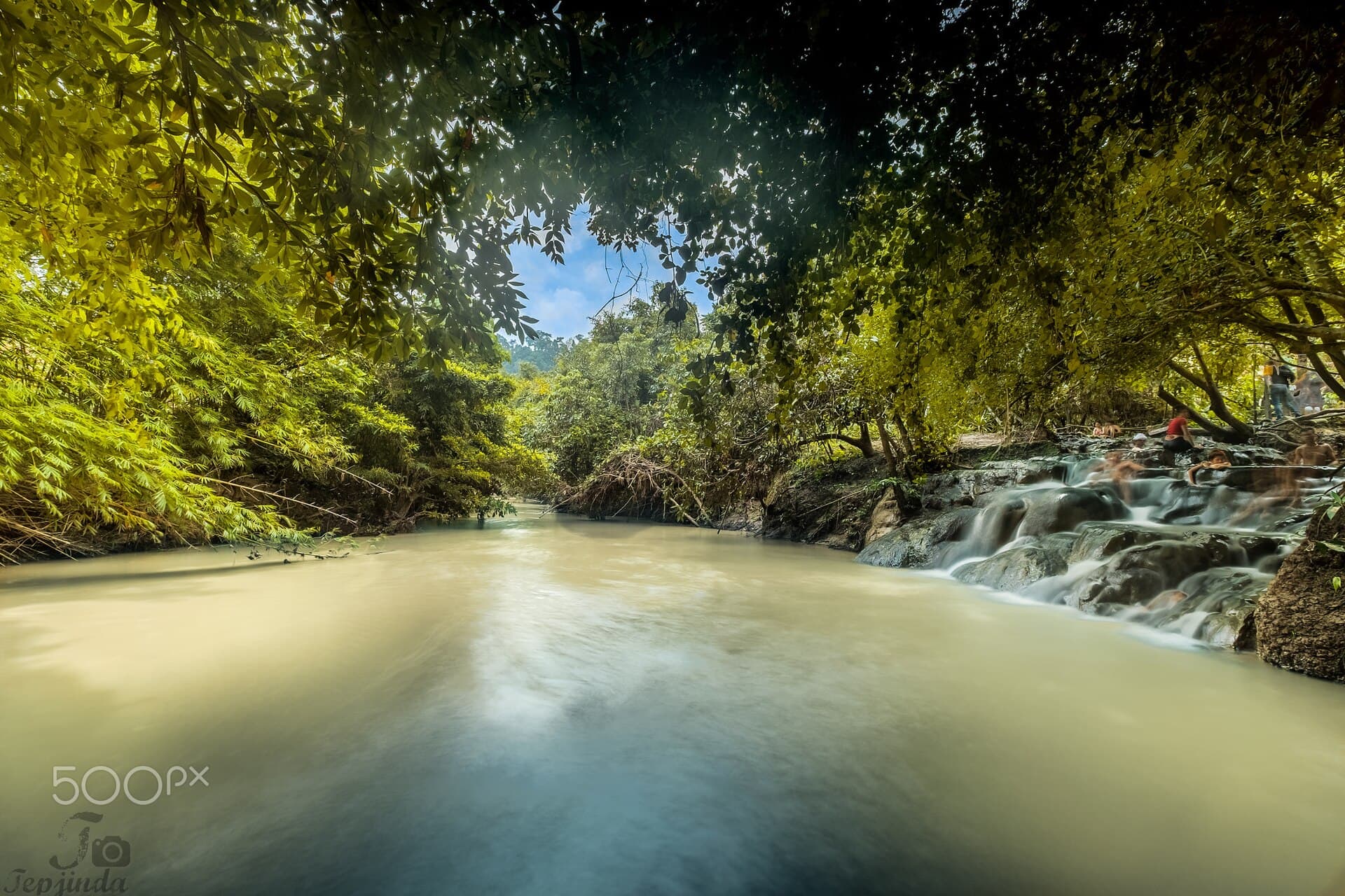Hot Springs Waterfall